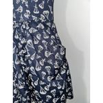 Jack Wills Nautical Sailboat Print Mini Dress Corset Style Bodice Pockets Size 6 Photo 3