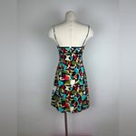 Becky & Max Retro Abstract Print Dress Bold Y2K Aesthetic Fun Flirty Size 6 Photo 1