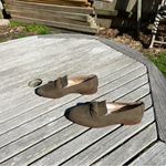 Market & Spruce  Abrina loafer shoe flat olive green twist braid slip-on size 7.5 Photo 3