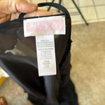 Lucie Ann Peignoir black Robe w/ matching nightgown full swing set Size L Size L Photo 7