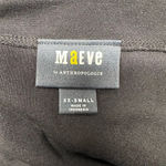 Anthropologie Maeve Black Corset Lace Up Sweatshirt Sweater - EUC! Size XXS Photo 9