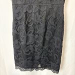 Sans Souci Size S Black High Neck Lace Overlay Sleeveless Dress Party Sexy Sweet Photo 4