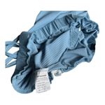 SheIn Womens extra small baby blue stretchy gym shorts elastic waist band, draw string Photo 3