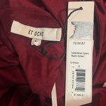 Et Ochs Valentina Open Back Gown Halter Evening Dress, Crimson, Size 8 NWT $1695 Red Photo 6