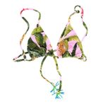 Farm Rio Banana Leaves Bikini Top Size XS Photo 6