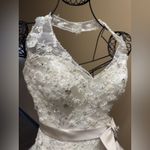 Casablanca Bridal Gown with Lace Details White Size L Photo 5