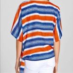 Michael Kors Sunset Illusion Tie Side Top size medium NWT Photo 1