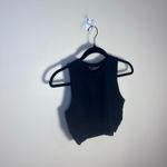 Maniere De Voir NWT  Knitted Contour Top Black Size Large Photo 4