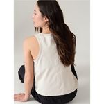 Athleta New L Essential Tank Abalone Tan Large Photo 5