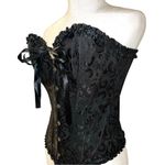 Black corset with lace up front and back. New Size undefined Photo 7