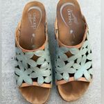 Dansko  Clarissa Floral Cutout Sandals in Green Women’s Size EU 40 US 9 Photo 0