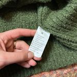 LIKE NEW GREEN COZY FUZZY OVERSIZED SWEATER Photo 2