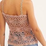 Free People Rose Garden Knit Tank Top Photo 1