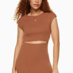 Aritzia  Wilfred Cut-Out Knit Mini Dress Photo 0