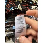 LuLaRoe  Tunic T Shirt‎ Size 10 Short Sleeve Stars Stretch Casual Teacher Grunge Photo 6