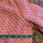 Michael Simon Pink White Tweed Pearl Embellished Jacket Womens M EUC Size M Photo 5