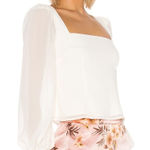 LPA  Cora Top in Ivory Large Photo 0
