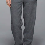 Lululemon Karmacollected Fleece Jogger Size 4 Heathered Black Photo 0