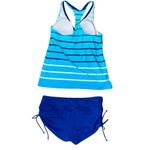 Beach House Womens Stripe Tankini Top Ruched Shorts 2 Photo 4