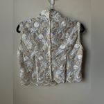 Vintage Hobby Horse Women’s Sheer Appliqué top size Large Scalloped Made In USA Photo 3