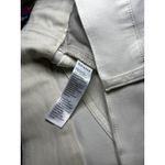 Spanx Wide Leg Cropped Pants White Button Detail High Rise Women's L Photo 7