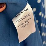 Reformation  Juliette A-Line Dress in Lazuli Size US 10 Photo 8