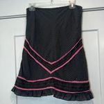 Free People  dark grey  and Pink Women's Skirt fully lined size 4. Photo 0