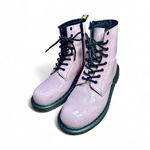 Dr. Martens  Pastel Pink Patent Leather Combat Boots 6M/7L Photo 5