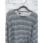 Talbots NWT Women's Career Chic Print Tie Waist Flattering Blouse Size 1X Photo 1