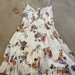 Garage tie front floral mini dress Photo 1