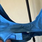 SKIMS  Signature Swim Plunge Triangle Top BT-PLG-7500W Tide Size M NWOT‎ Photo 2