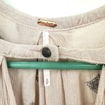 Free People Free‎ People Size Small Tunic Tan Medallion Sleeveless V Neck Drape Sheath Loose Photo 3