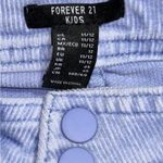 Forever 21 Forever2 Mid Rise Corduroy A-Line Skirt-Juniors 11/12 Blue Photo 1