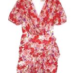 Showpo Floral Pink Mini Dress Photo 1