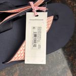 Vineyard Vines Navy Flip Flops with Pink Whale Logo 9 Photo 3