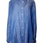 Pendleton NWOT  round up let er buck chambray top Photo 0
