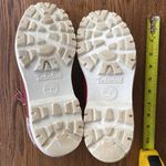 Timberland EUC VINTAGE BLINGED WATERPROOF LACE UP 5” RED BOOT Photo 14