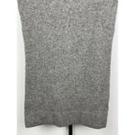 Vince  Gray Knit‎ Tunic Cashmere Sleeveless Turtleneck Sweater Top Size S Photo 5