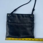 Margot Kari Mini Square Crossbody in Soft Black Leather Minimalist Classic Photo 5