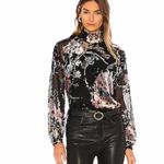 Yumi Kim  Lexington Ave Blouse in Timeless Velvet Burnout Size Small Photo 2