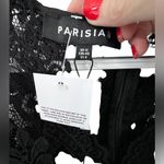 Parisian Works Midnight Lace Bodysuit Black Size 8 Photo 2
