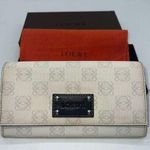 Loewe  Monogram Long Trifold Wallet with Dust Cloth and Box Photo 0