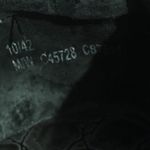 B.O.C. Born Black Gray Faux Leather Croc Reptile Closed Back Clogs Women's 10 Photo 5