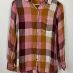 Old Navy  Women's Drapey Flannel Tunic Shirt Size S Photo 0
