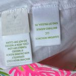 Lilly Pulitzer  Size 00 Lovers Coral Marigold Skort Cotton Lined Short Shell Zip Photo 3