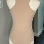 Cute nude bodysuit tank. Size medium. Photo 5