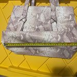 Rachel Zoe  Snake Print Tote Satchel Shoulder Bag Photo 6