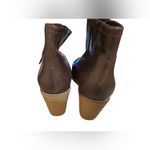 Cole Haan Auden Waterproof Leather Ankle 3” Wedge Zip Bootie Size 11 Brown Photo 6