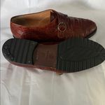 Nordstrom  Brown Crocodile Loafers Photo 6