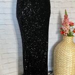 Boutique NWT Black Sequin Skirt Photo 0